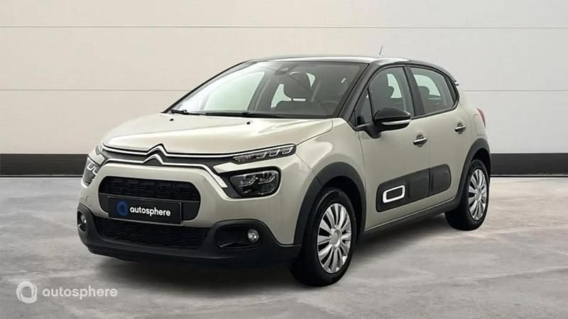 Jaune Occasion 2022 Citroën C3 PureTech Berline | 10 499 € (Prix juste) - Image 1/4