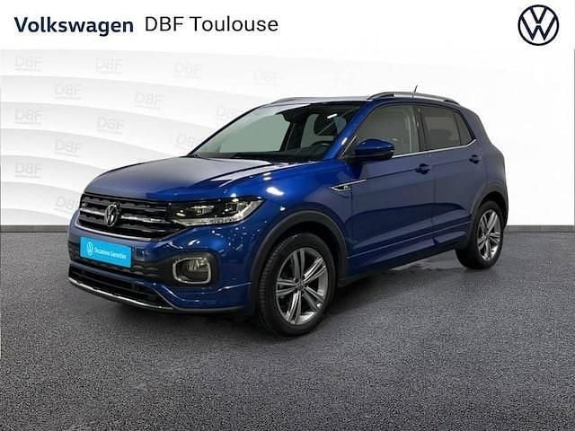 Bleu Utilisé 2022 VW T-Cross R-line SUV | 21 789 € (Prix juste) - Image 1/4