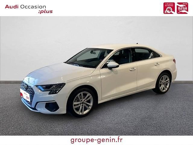 Blanc ibis Utilisé 2023 Audi A3 Sport Berline | 23 990 € (Bon prix) - Image 1/4