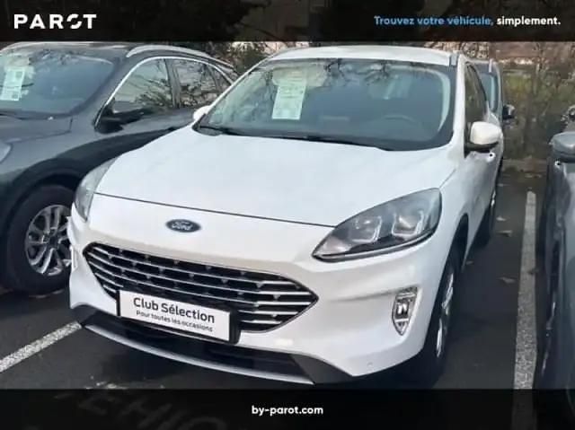 Blanc Occasion 2024 Ford Kuga Titanium SUV | 27 990 € (Prix juste) - Image 1/4