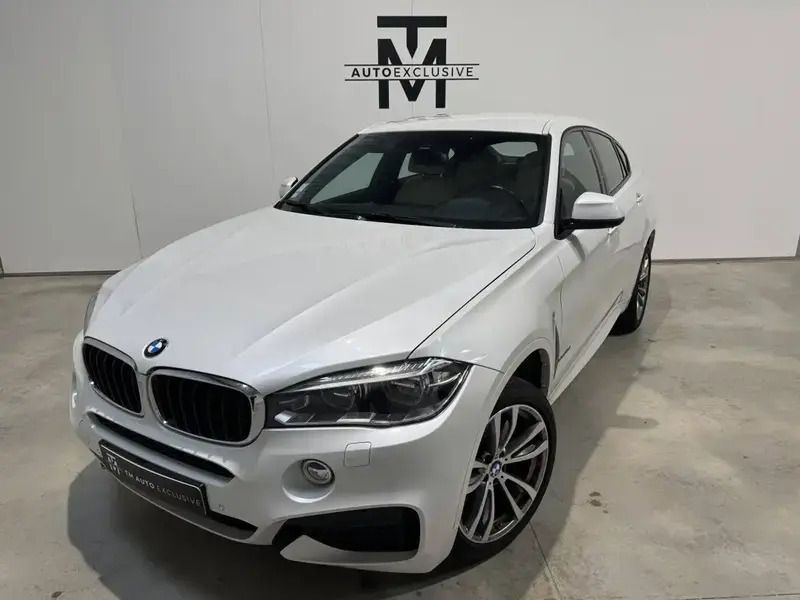 Blanc Utilisé 2017 BMW X6 M Sport SUV | 43 900 € (Prix juste) - Image 1/4