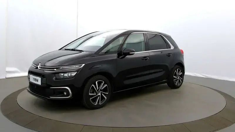 Noir Utilisé 2018 Citroën C4 SpaceTourer Shine Monospace | 15 990 € (Prix juste) - Image 1/4