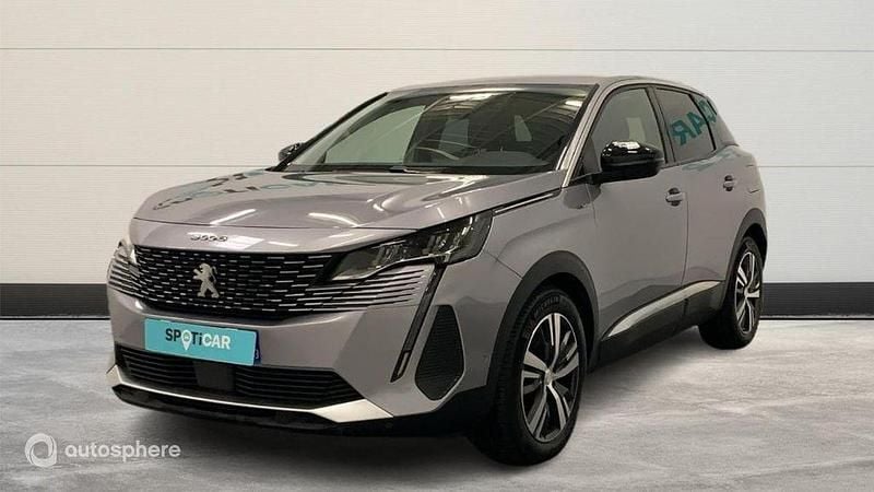 Gris Utilisé 2022 Peugeot 3008 Allure SUV | 24 999 € (Bon prix) - Image 1/4