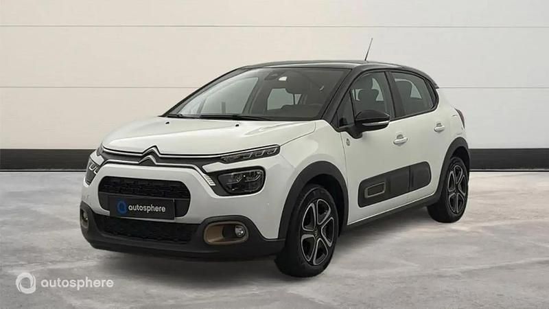 Blanc Utilisé 2022 Citroën C3 Feel Citadine | 10 999 € (Prix juste) - Image 1/4