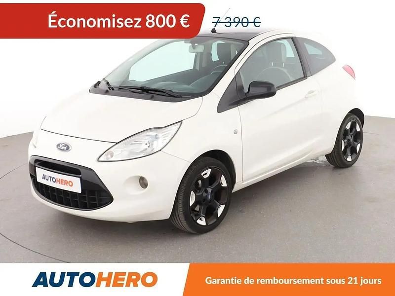 Blanc Utilisé 2015 Ford Ka Citadine | 6 590 € (Prix juste) - Image 1/2