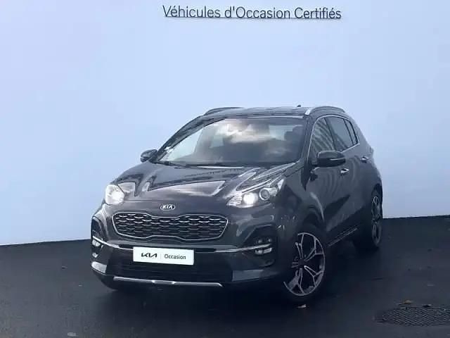 Gris fonce Utilisé 2019 Kia Sportage SUV | 20 990 € (Prix juste) - Image 1/4