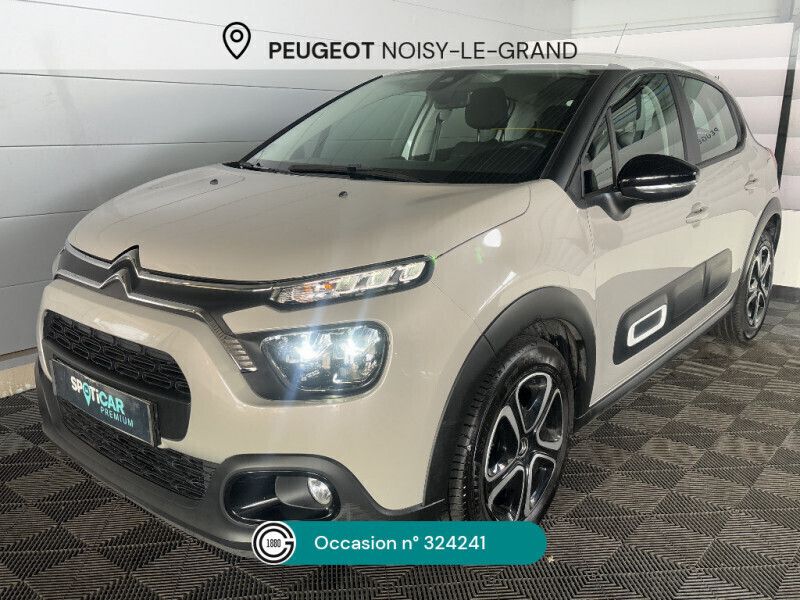 Beige Utilisé 2023 Citroën C3 PureTech Citadine | 12 750 € (Prix juste) - Image 1/4
