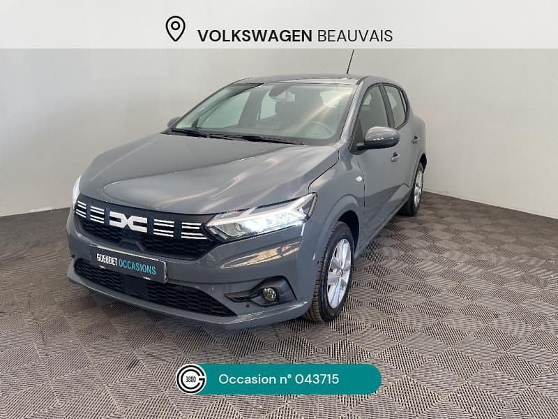 Gris Utilisé 2023 Dacia Sandero Expression Citadine | 13 990 € (Bon prix) - Image 1/4