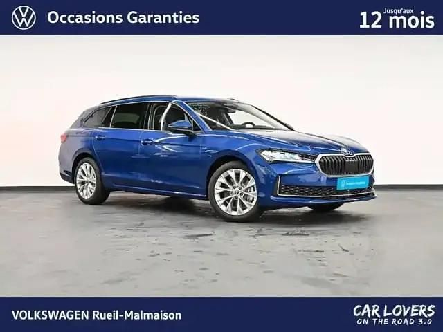 Occasion Skoda Superb 204 ch (150 kW) 2024 Cobalt blue metallic Break