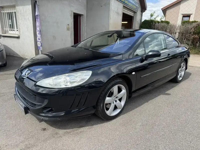 Noir Utilisé 2007 Peugeot 407 Coupe Coupé | 5 490 € - Image 1/4