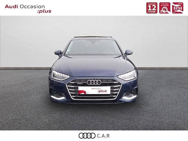 Occasion Audi A4 Ambition 190 ch (139 kW) 2020 Bleu navarre métallisé Break