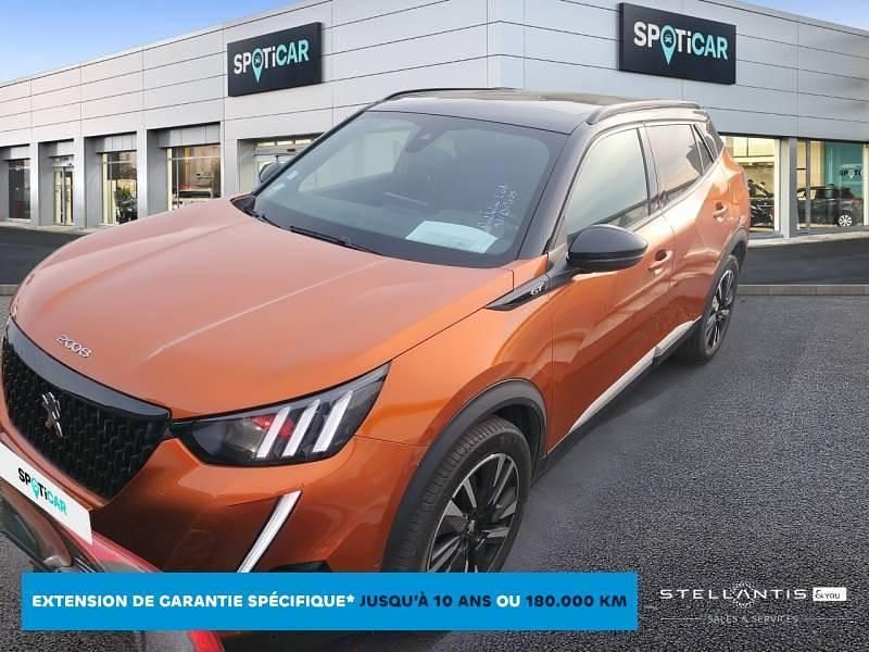 Orange Utilisé 2021 Peugeot 2008 GT SUV | 17 990 € (Prix juste) - Image 1/4