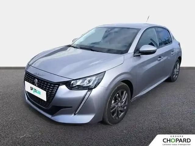 Gris Occasion 2021 Peugeot 208 Style Citadine | 11 489 € (Bon prix) - Image 1/4