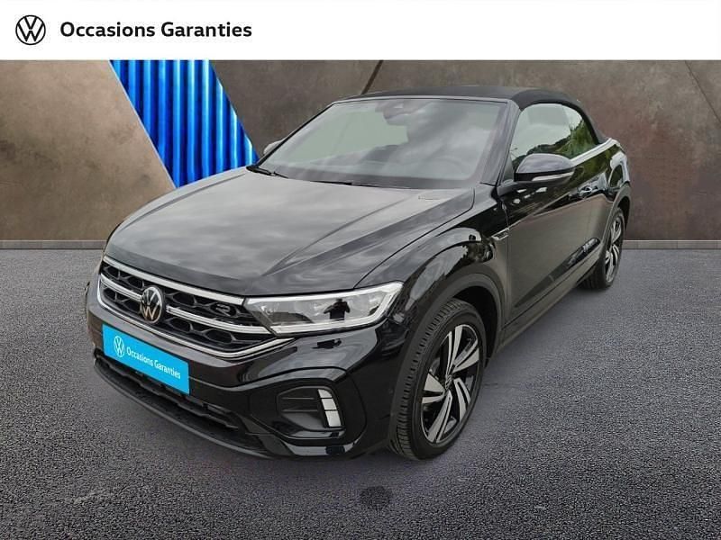 Noir intense nacrée, capote noire Nouvelle 2025 VW T-Roc Cabriolet R-line Cabriolet | 41 490 € (Prix juste) - Image 1/4