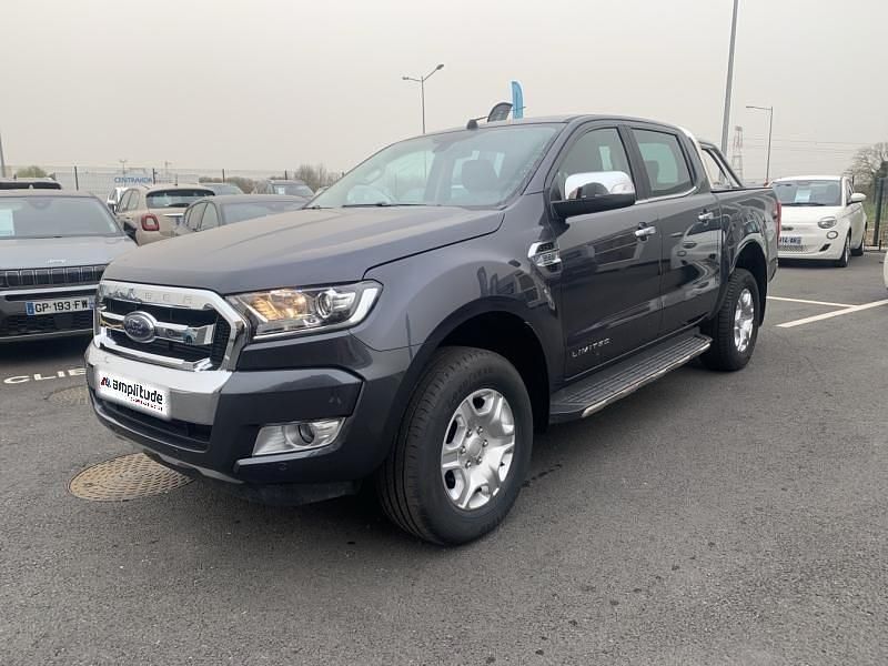 Gris basalte mã©tallisã©e Utilisé 2018 Ford Ranger Limited Pick-up | 30 999 € (Prix cher) - Image 1/4