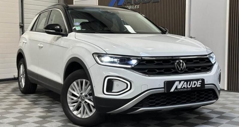 Blanc Occasion 2022 VW T-Roc Life SUV | 20 990 € (Bon prix) - Image 1/4