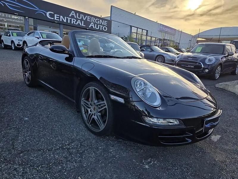 Noir Occasion 2006 Porsche 911 Carrera S Cabriolet Cabriolet | 59 890 € - Image 1/4