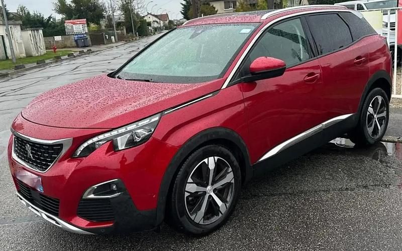 Rouge Utilisé 2020 Peugeot 3008 Allure SUV | 12 990 € (Bon prix) - Image 1/4