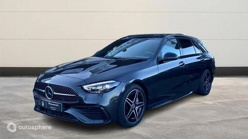 Noir Occasion 2022 Mercedes C220 AMG line Break | 47 590 € (Prix cher) - Image 1/4