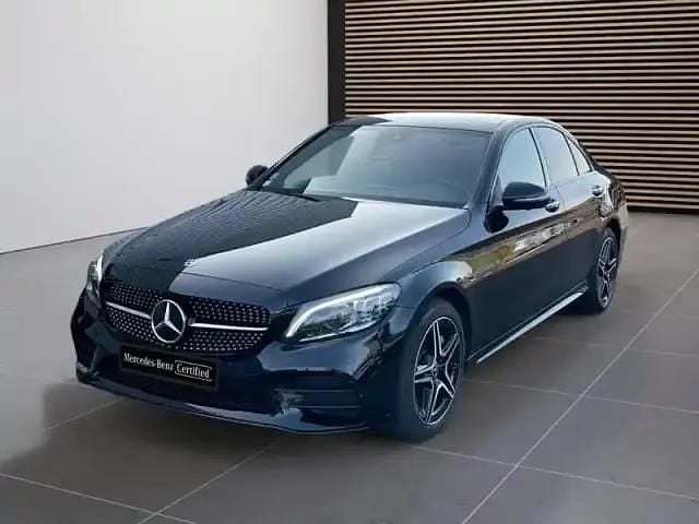 Noir Occasion 2021 Mercedes C300e Berline | 35 900 € (Prix juste) - Image 1/4