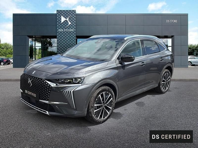 Gris Utilisé 2024 DS Automobiles DS7 Crossback Rivoli SUV | 31 777 € (Super prix) - Image 1/4