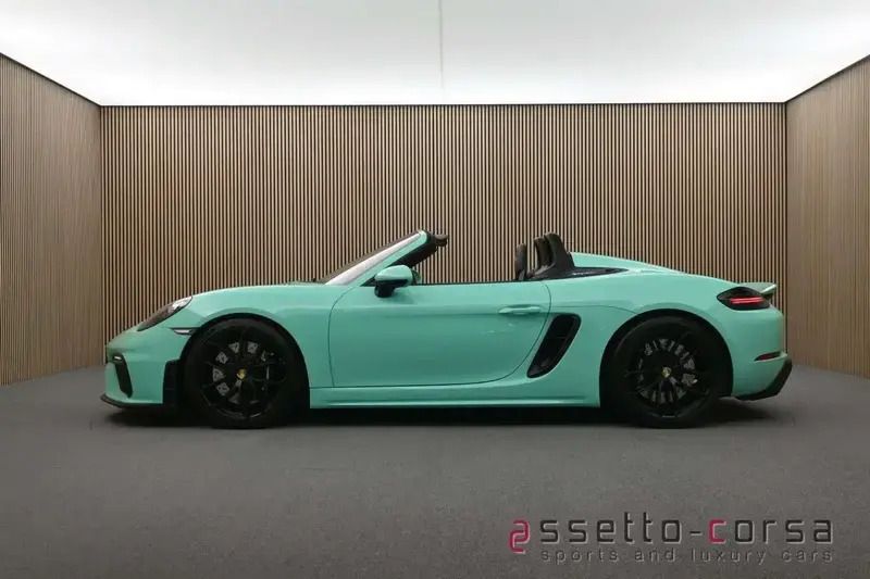 Vert Utilisé 2023 Porsche Boxster Spyder Cabriolet | 129 900 € - Image 1/4