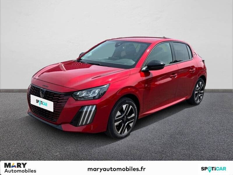 Rouge Nouvelle 2025 Peugeot e-208 Allure Citadine | 29 290 € - Image 1/4