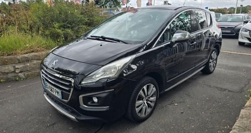 Gris Utilisé 2018 Peugeot 3008 GT-line Monospace | 11 990 € (Bon prix) - Image 1/4