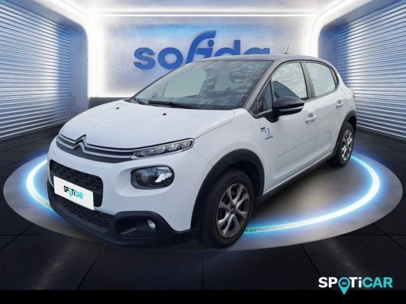 Noir Utilisé 2019 Citroën C3 PureTech Citadine | 9 790 € (Prix juste) - Image 1/3
