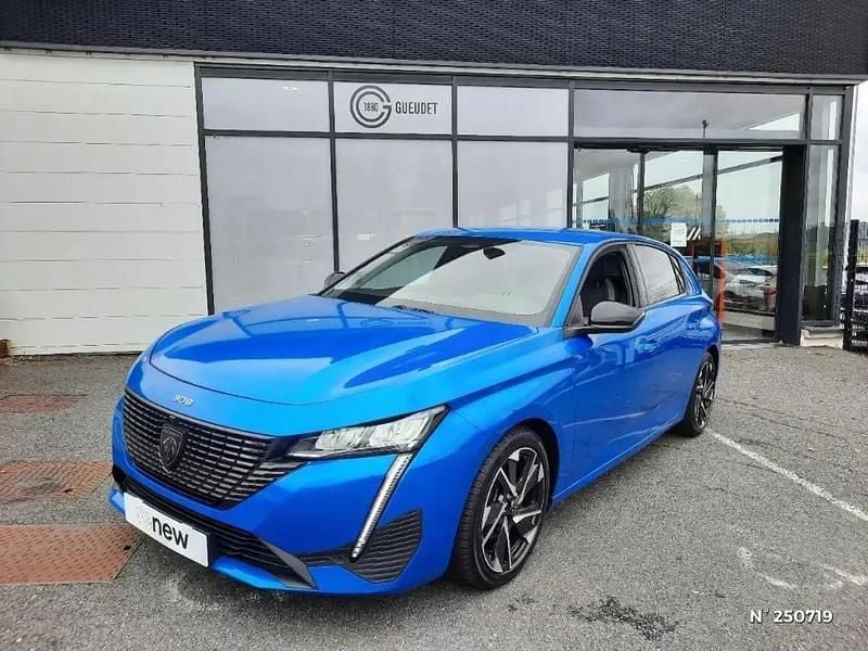 Bleu Utilisé 2021 Peugeot 308 Allure | 18 990 € (Prix cher) - Image 1/4