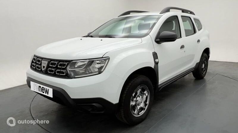 Blanc Utilisé 2019 Dacia Duster Essentiel SUV | 12 278 € (Bon prix) - Image 1/4