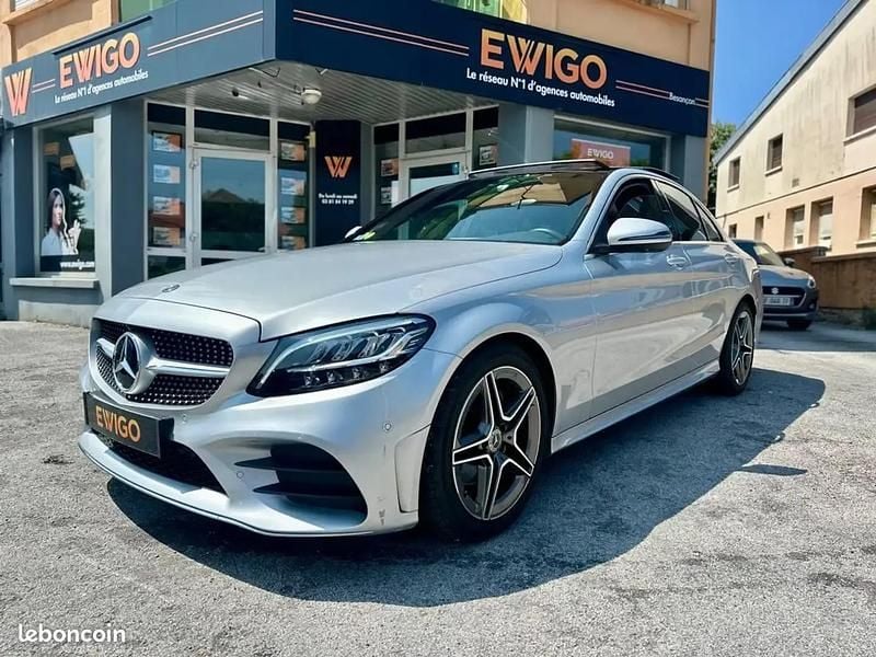 Gris Utilisé 2019 Mercedes C220 AMG line Berline | 29 990 € (Super prix) - Image 1/4