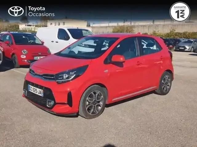 Rouge grenat métallisé Utilisé 2021 Kia Picanto GT-Line Citadine | 13 290 € (Super prix) - Image 1/4