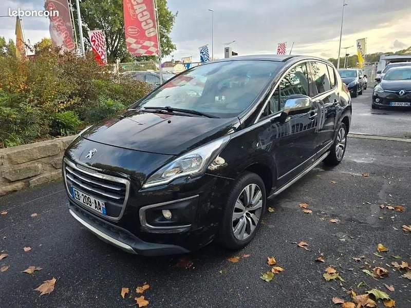 Noir Occasion 2016 Peugeot 3008 Allure Monospace | 5 990 € (Super prix) - Image 1/4
