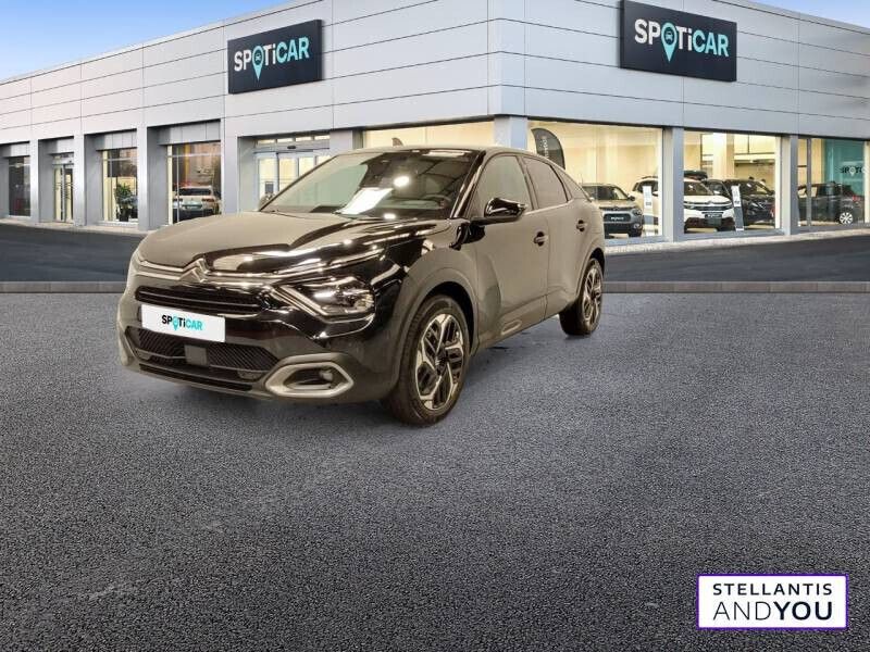 Noir Utilisé 2022 Citroën C4 PureTech Berline | 19 390 € (Prix juste) - Image 1/4