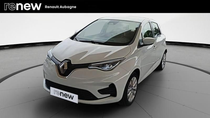 Blanc Utilisé 2020 Renault Zoe Zen Citadine | 9 990 € (Bon prix) - Image 1/4