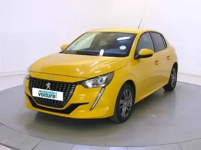 Jaune Occasion 2021 Peugeot 208 S Citadine | 11 490 € (Prix juste) - Image 1/4
