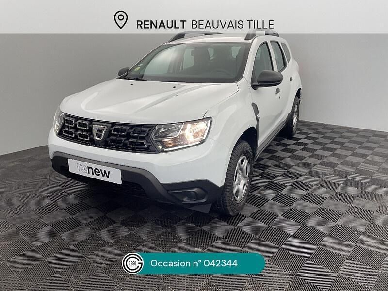 Blanc Utilisé 2021 Dacia Duster Essentiel SUV | 13 990 € (Super prix) - Image 1/4