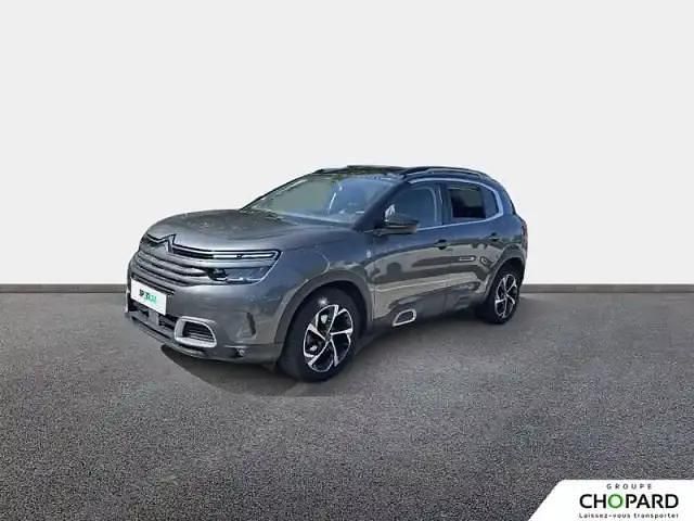 Gris Utilisé 2021 Citroën C5 Aircross PureTech SUV | 17 890 € (Prix juste) - Image 1/4