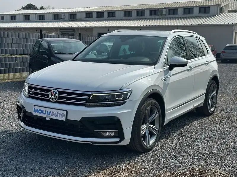 Blanc Utilisé 2018 VW Tiguan Exclusive SUV | 26 500 € (Prix assez cher) - Image 1/4