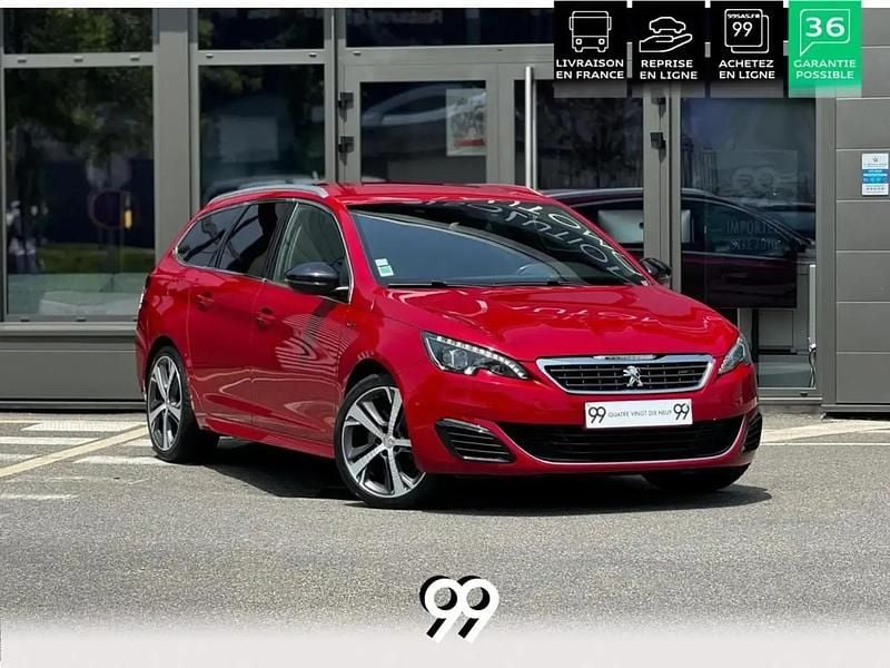Rouge Utilisé 2016 Peugeot 308 GTi Break | 13 990 € (Prix juste) - Image 1/4