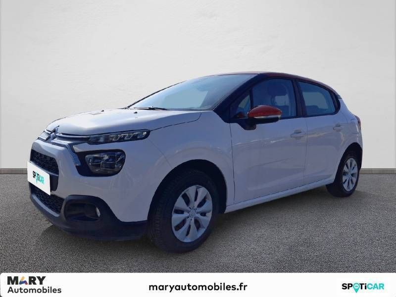 Blanc Utilisé 2021 Citroën C3 Business Class Citadine | 10 400 € (Bon prix) - Image 1/3