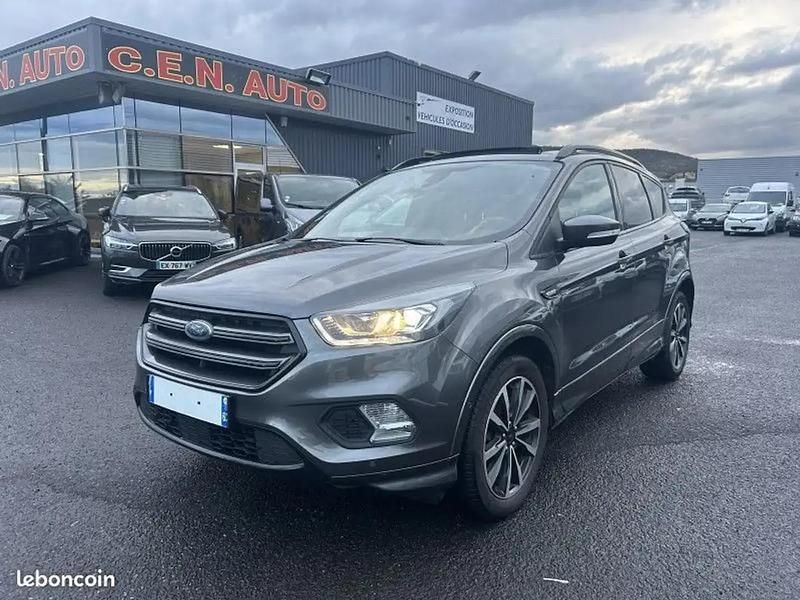 Gris Occasion 2017 Ford Kuga ST-Line SUV | 13 600 € (Prix juste) - Image 1/4