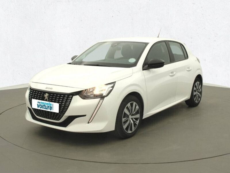 Blanc Utilisé 2023 Peugeot 208 Active Citadine | 13 290 € (Prix juste) - Image 1/4