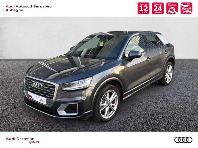 Occasion Audi Q2 S-Line 118 ch (86 kW) 2019 Gris daytona nacré SUV