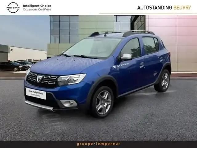 Bleu Utilisé 2020 Dacia Sandero Stepway Berline | 11 900 € (Bon prix) - Image 1/4