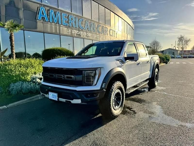Blanc Occasion 2022 Ford F-150 Raptor Pick-up | 121 900 € - Image 1/4