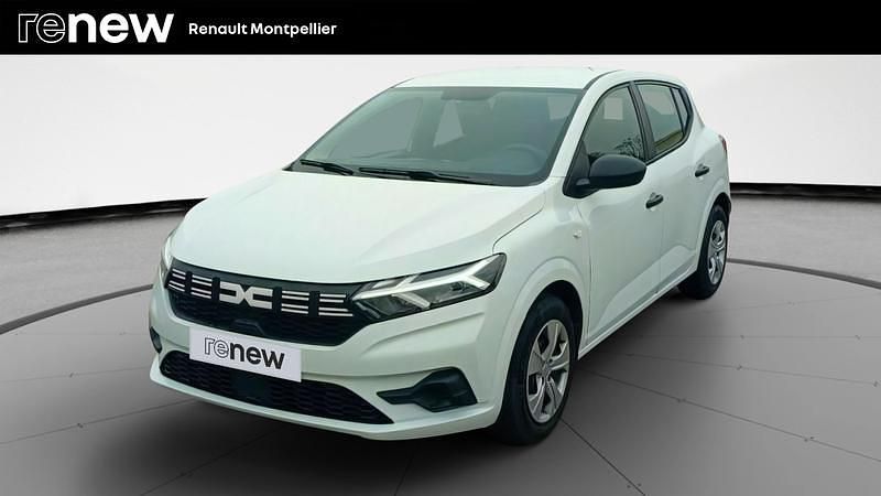 Blanc Utilisé 2023 Dacia Sandero Essentiel Citadine | 10 898 € (Prix juste) - Image 1/4
