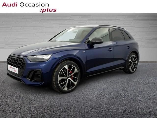 Bleu navarre métallisé Utilisé 2023 Audi Q5 S-Line SUV | 54 900 € (Prix assez cher) - Image 1/4