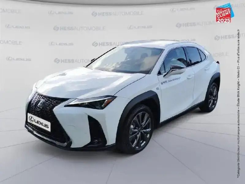 Blanc Utilisé 2024 Lexus UX 300h Sport Design Packet SUV | 38 999 € - Image 1/4